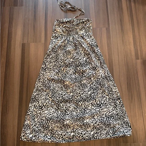 H&M Monochrome Strapless Dress - Picture 4 of 5